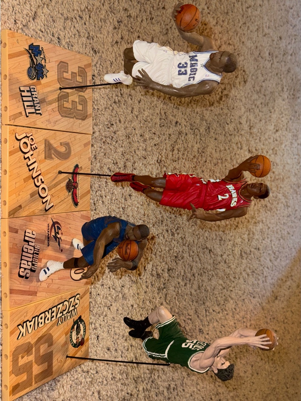 McFarlane Toys NBA SportsPicks 4-Piece Basketball Figures (Lot As-Is)